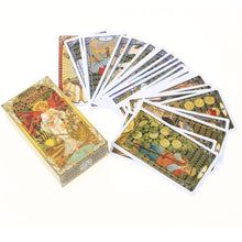 Load image into Gallery viewer, Golden Art Nouveau Tarot
